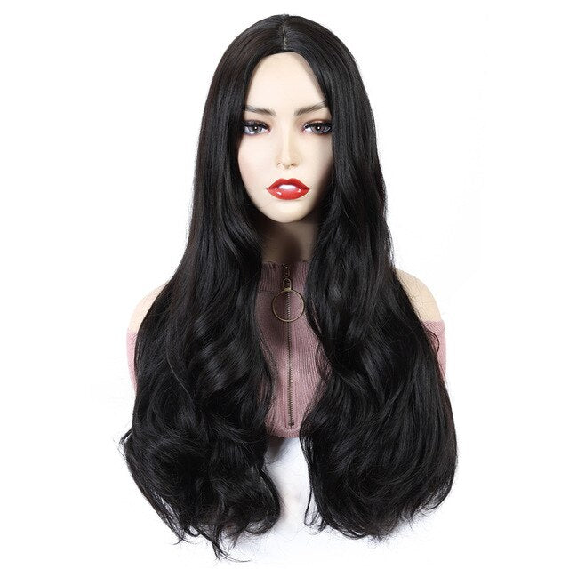 Two Tone Long Wavy Wig Sissy Lux