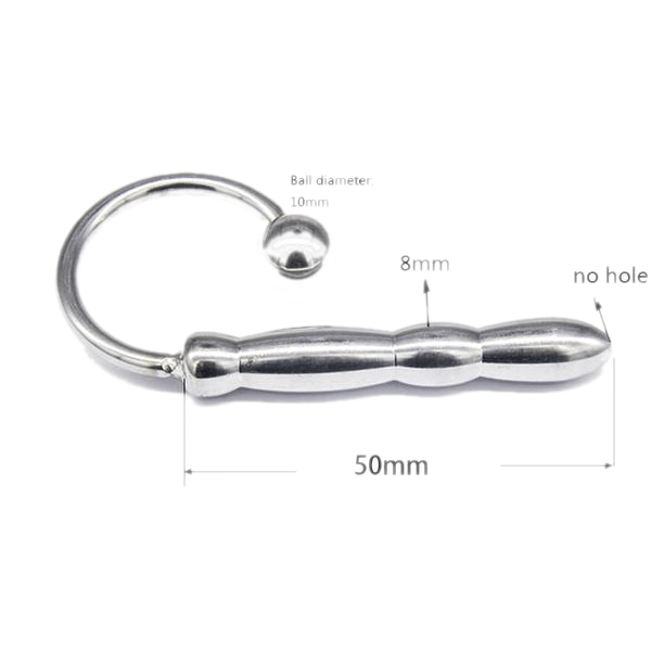 Balled Urethral Play Stainless Steel Sound