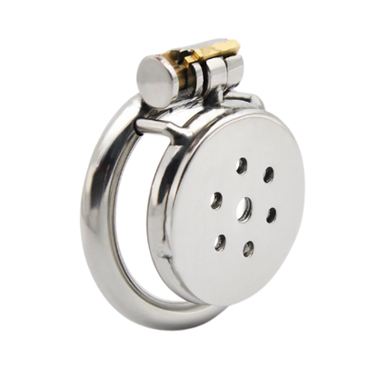 Super Mini Flat Chastity Cage – Ultimate Discreet Control