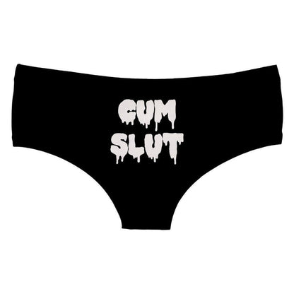 Women Cute Panties For Lady - "Cum Slut"