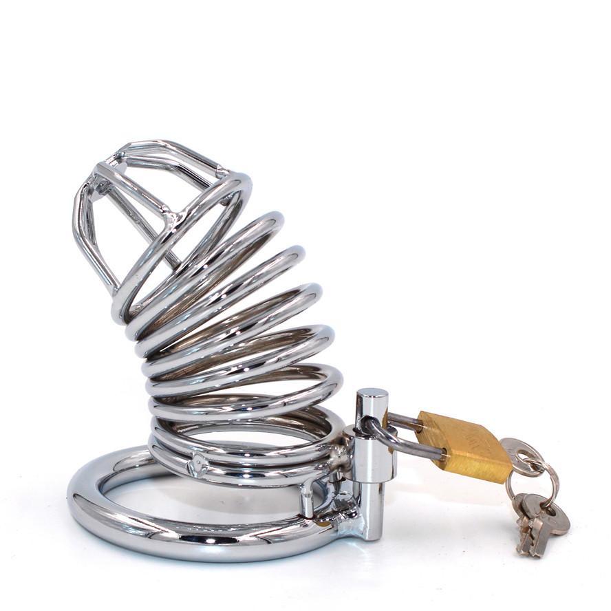 Metal Chastity Cage 3.38 inches Long