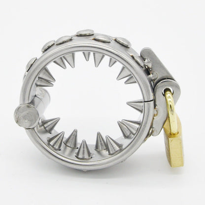 2 Row Spiked Cock Ring