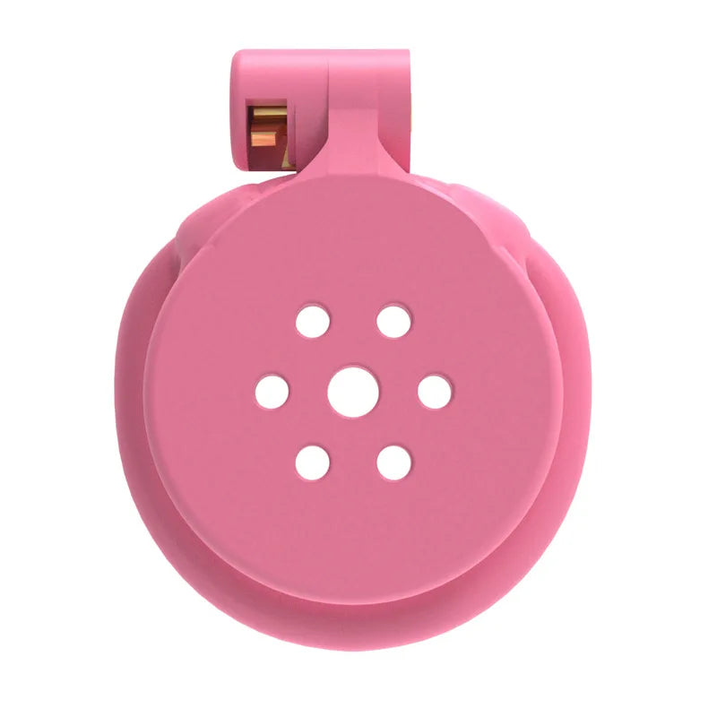 Pink Flat Chastity Lock