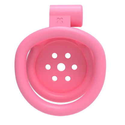 Pink Flat Chastity Lock