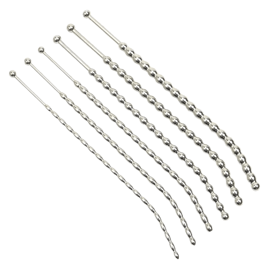 Beaded Urethral Stretcher Penis Plugs