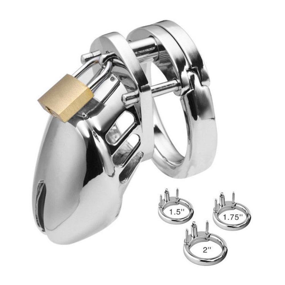 Pinned Prince(ss) Metal Chastity Cage 2.76 inches Long