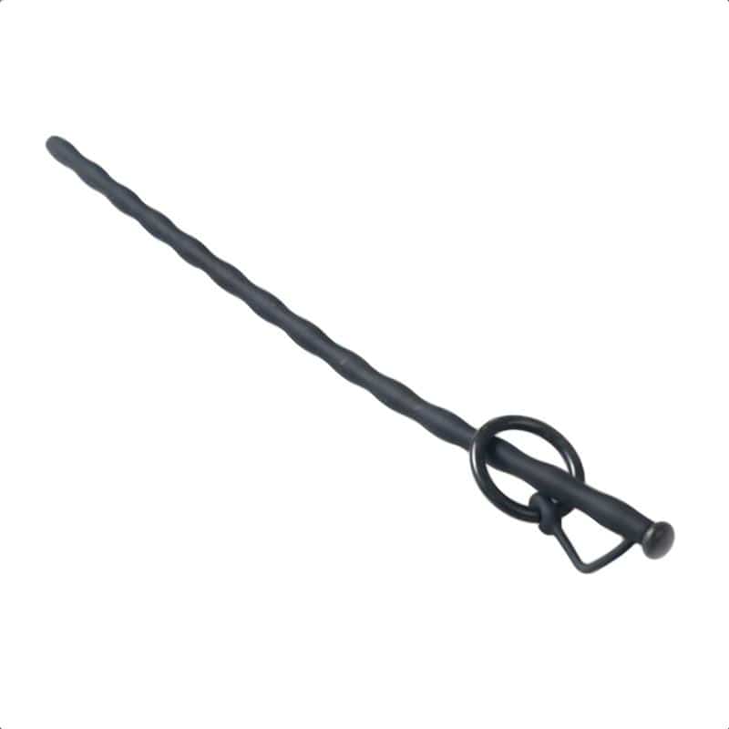 Black Urethral Dilator Penis Plug