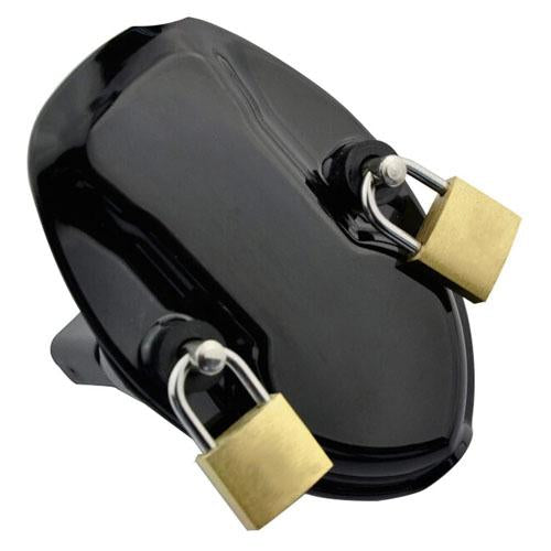 The Black Incarcerator Male Chastity Device