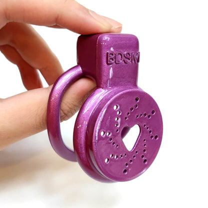 3D Love Heart Male Chastity Cage