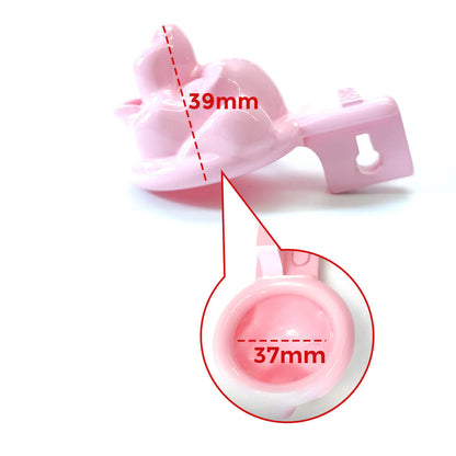 3D Puppy Super Small Short Cock Cage