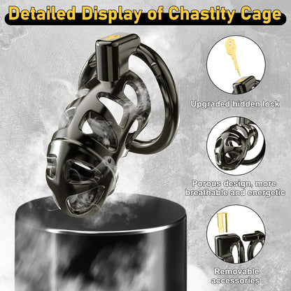 Male Metal Cock Chastity Cage