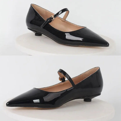 Crossdressing Mary Jane Flat Pumps