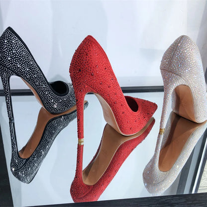 Rhinestone Crossdressing Pumps