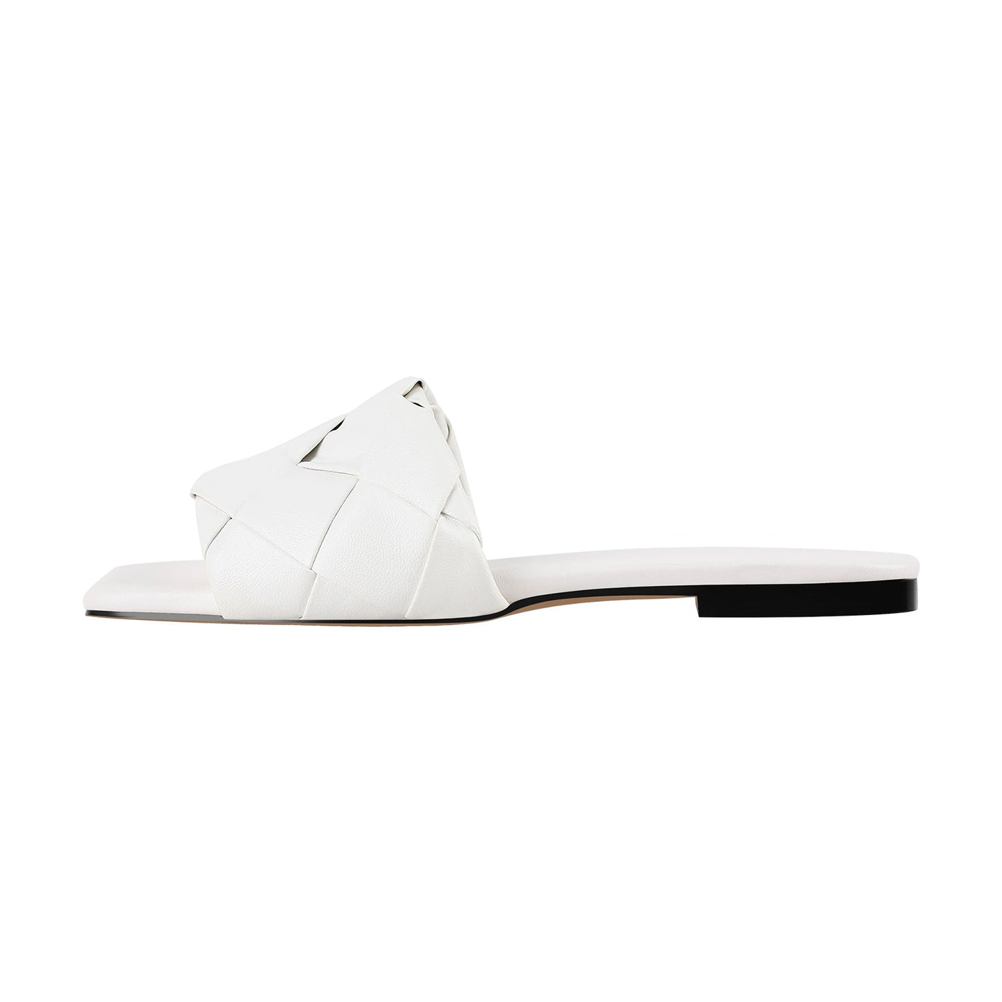 Open Toe Slip on Flat Slipper