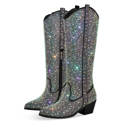 Rhinestone Cowboy Western Boots