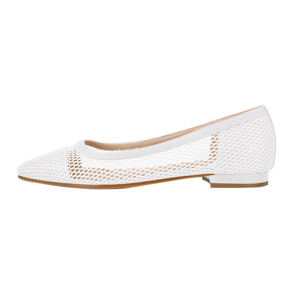 Square Toe Slip-on Hollow Daily Flats