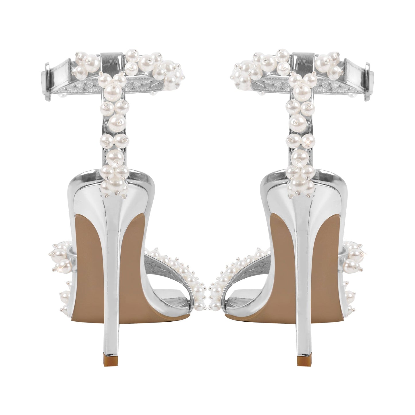 Pearl Ankle Strap Sandals