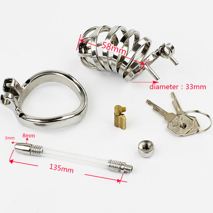 Chastity Device 1.77 inches and 2.28 inches