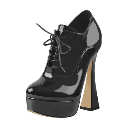 Lace-Up Crossdressing Pumps