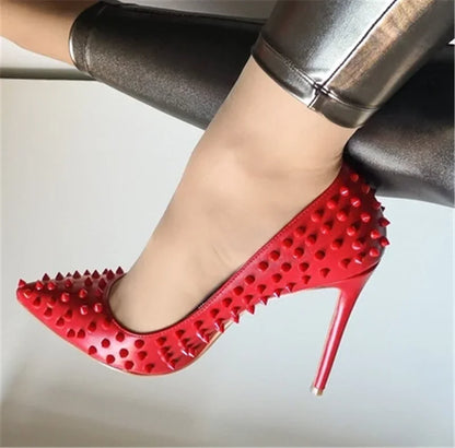 Spiked Crossdressing Pumps