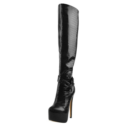 Over The Knee Crossdressing Boots