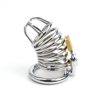 METAL Chastity COCK CAGE 3.31 INCHES LONG