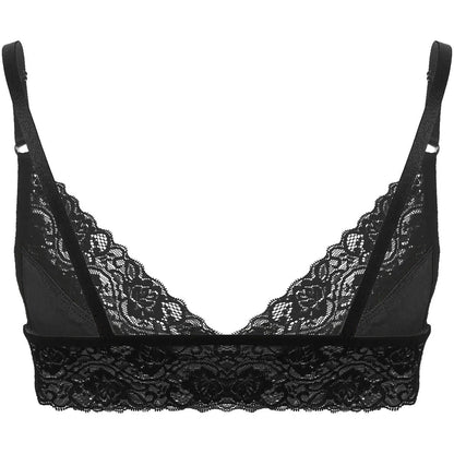 Floral Lace Crossdressing Bra