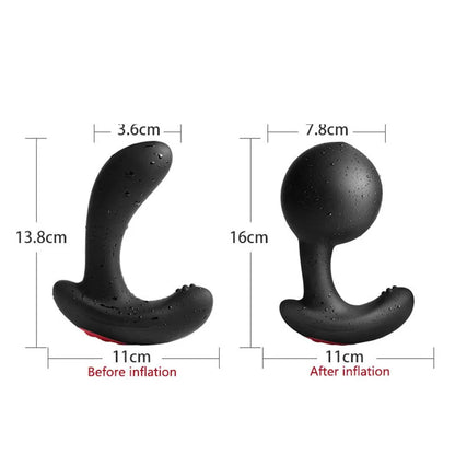 Wireless Remote Inflatable Anal Plug