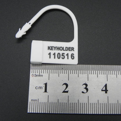 CC52 5pcs Disposable Plastic Locking Pieces Cards