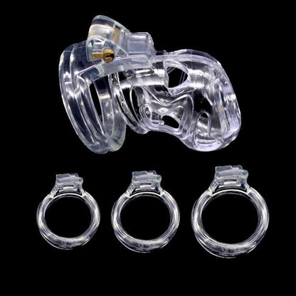 Plastic Chastity Cage Extreme Submission