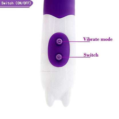 10 Speed Anal Plug Vibrating Dildo