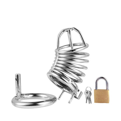 Metal Chastity Cage 3.38 inches Long