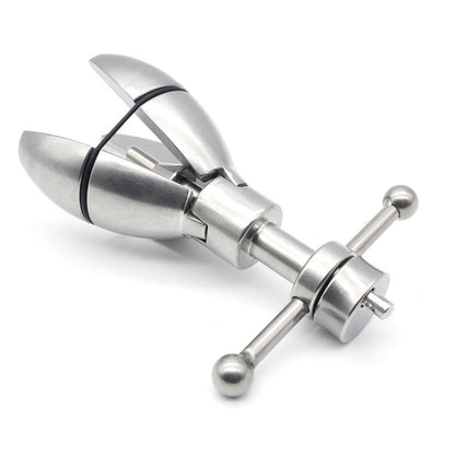 CC62 Stainless Steel Metal Openable Anal Plugs