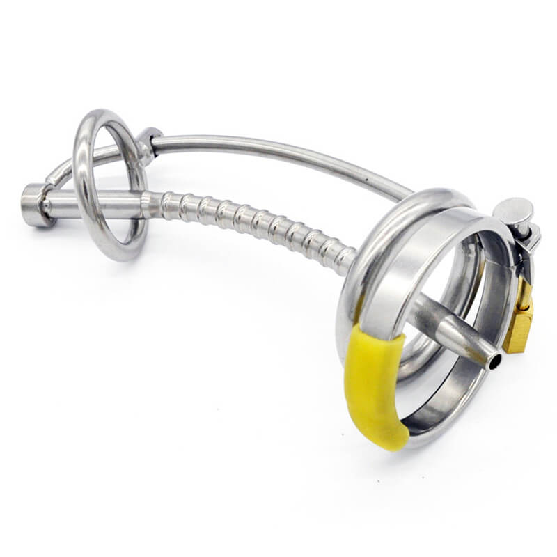 Stainless Steel Cock Ring Penis Ring Lock