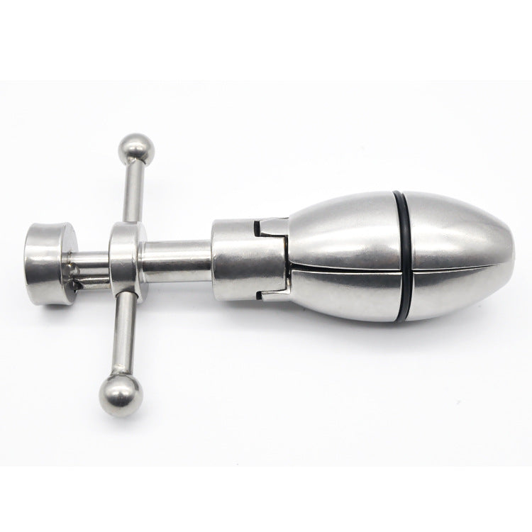 CC62 Stainless Steel Metal Openable Anal Plugs