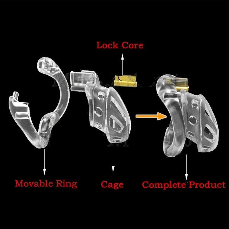 Plastic Chastity Cage Ventilated