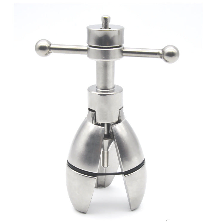 CC62 Stainless Steel Metal Openable Anal Plugs