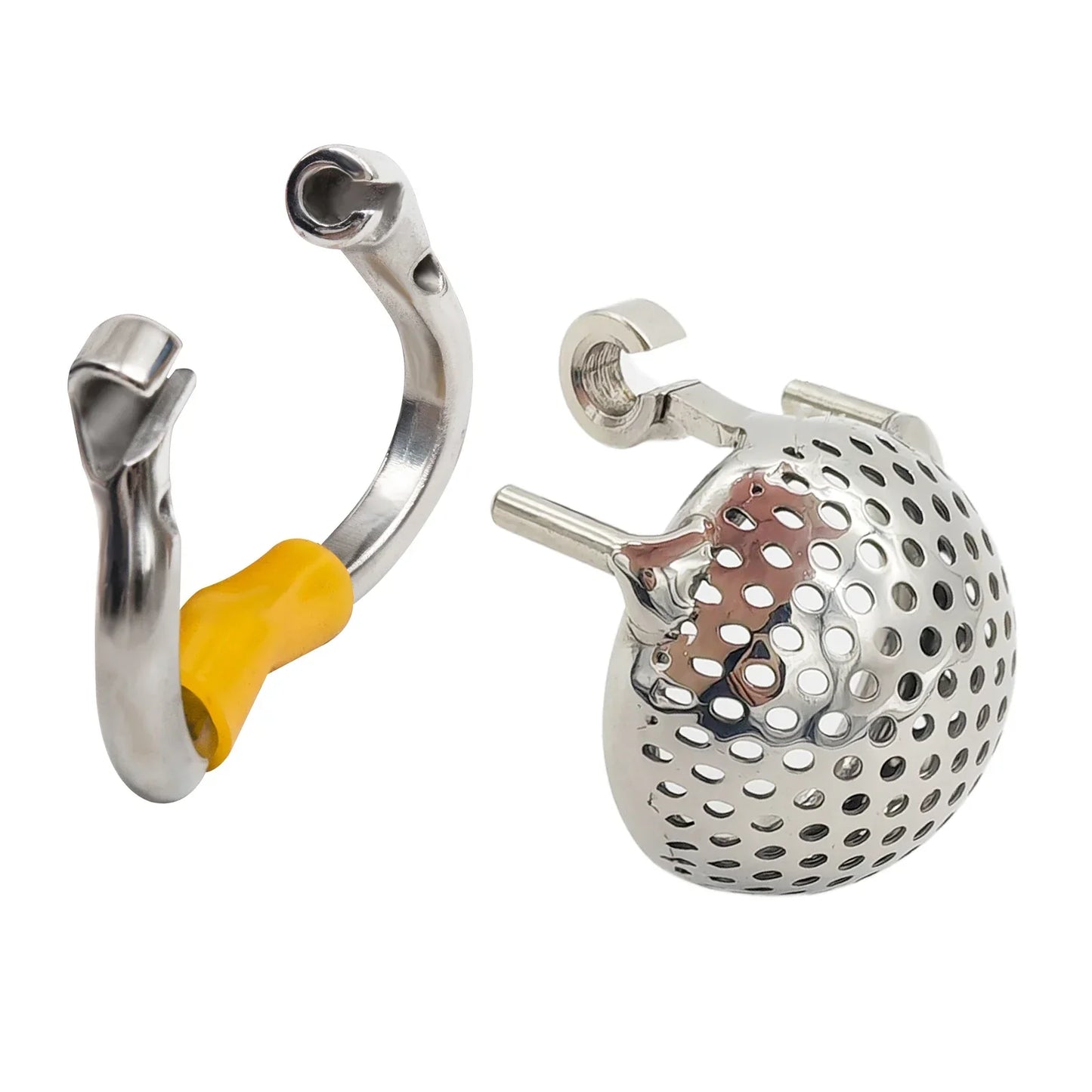 Stainless Steel Honeycomb Chastity Device