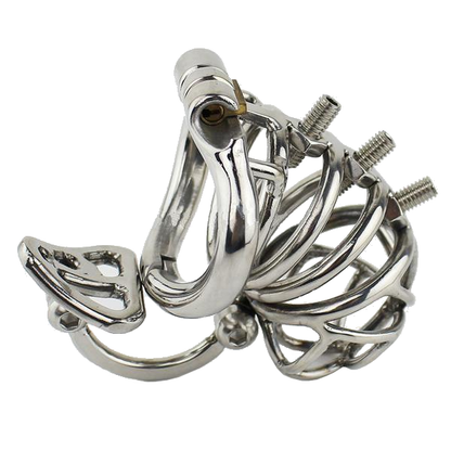 Spiked Metal Chastity Device 2.76 inches long