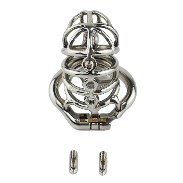 Spiked Metal Chastity Device 2.76 inches long