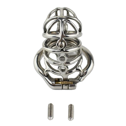 Spiked Metal Chastity Device 2.76 inches long