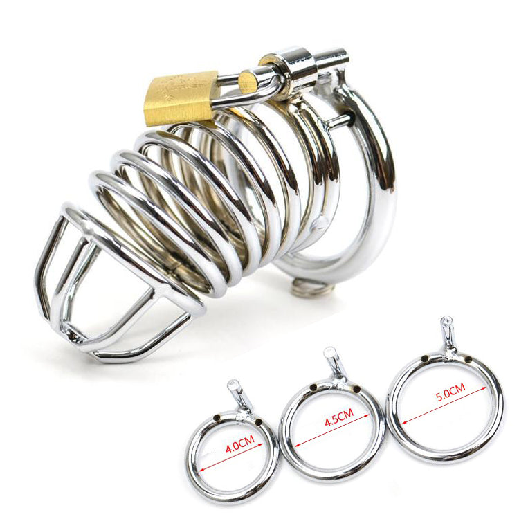 METAL Chastity COCK CAGE 3.31 INCHES LONG