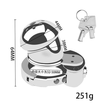 New BDSM #63 Adjustable Male Chastity Cage