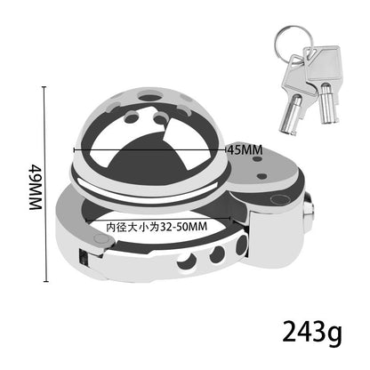 New BDSM #57 Adjustable Male Chastity Cage