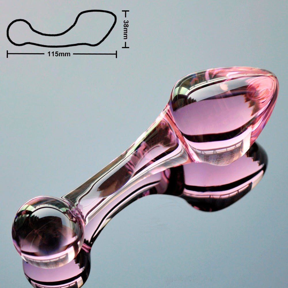 Pink Crystal Butt Plugs