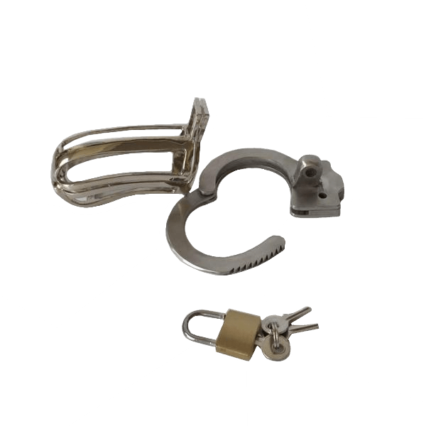 Metal Chastity Cage 3.35 inches long