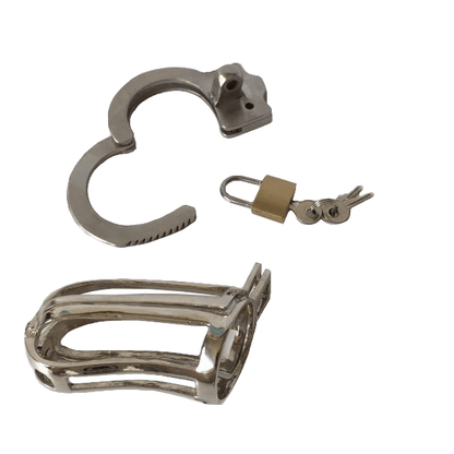 Metal Chastity Cage 3.35 inches long