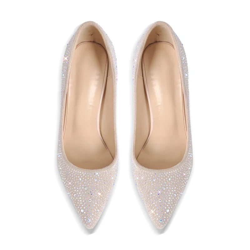 Rhinestone Crossdressing Pumps