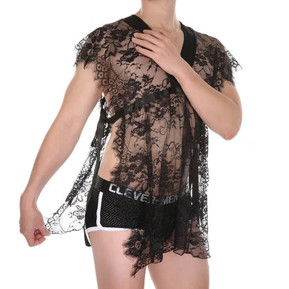 Sheer Lace Nightdress