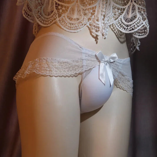 Lace Camel Toe Panties